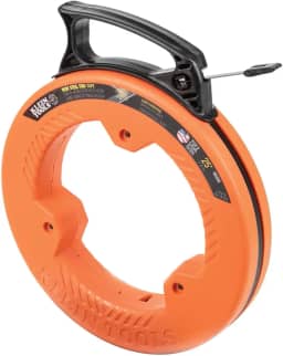 Passa fio Klein Tools 56335, 7,6 m x 1/4 de polegada, laranja/preto