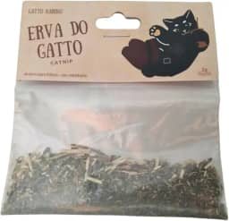 Gatto Karino, Catnip Erva do Gatto - 100% Orgânica Erva Gateira Desidratada (2, Gramas)