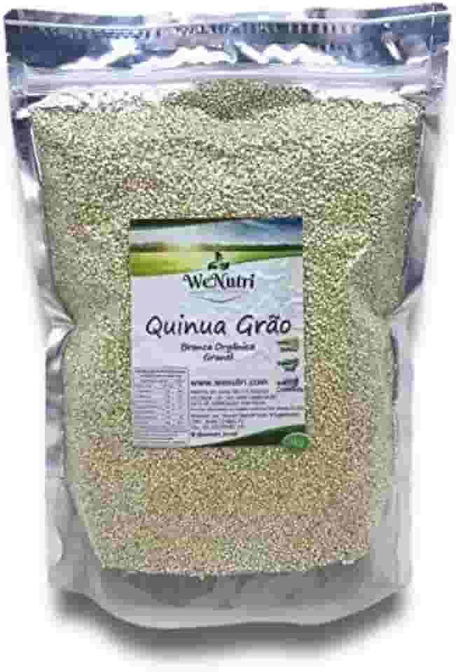 Quinoa Quinua Branca em Grãos Peruana 1Kg Wenutri