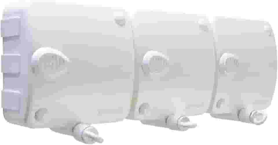 Varal Retrátil Automático Stendmax, 3 Módulos com 3 Cordas de 6 metros Cada, Cor Preta, Maxeb.