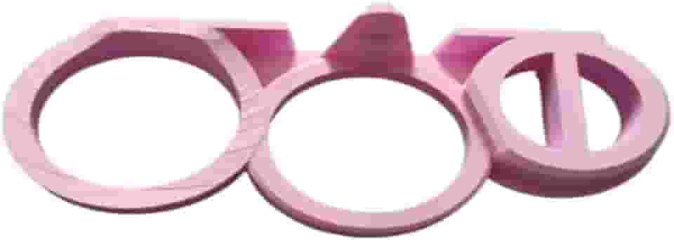 Suporte Para Secador De Cabelo, Escova, Prancha, Moderno e Resistente (Rosa)