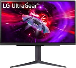 Monitor Gamer LG UltraGear™ - Tela IPS 27", 2K QHD, HDR400, 240 Hz, 1ms (GtG), NVIDIA G-SYNC – 27GR83Q