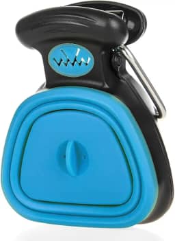 Coletor de Fezes para Cachorros Griffis Pet Conforto e Limpeza para Passeios (Azul, P)