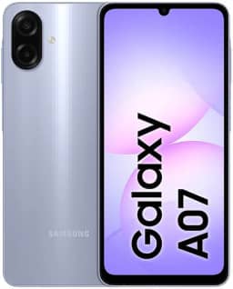 Celular Samsung Galaxy A07 128GB, 4GB, Câm. 50MP, Tela 6.7'- Violeta