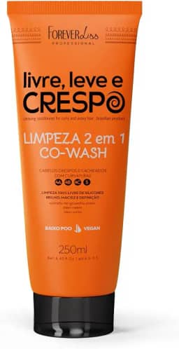 Co-Wash Livre, Leve E Crespo 250Ml