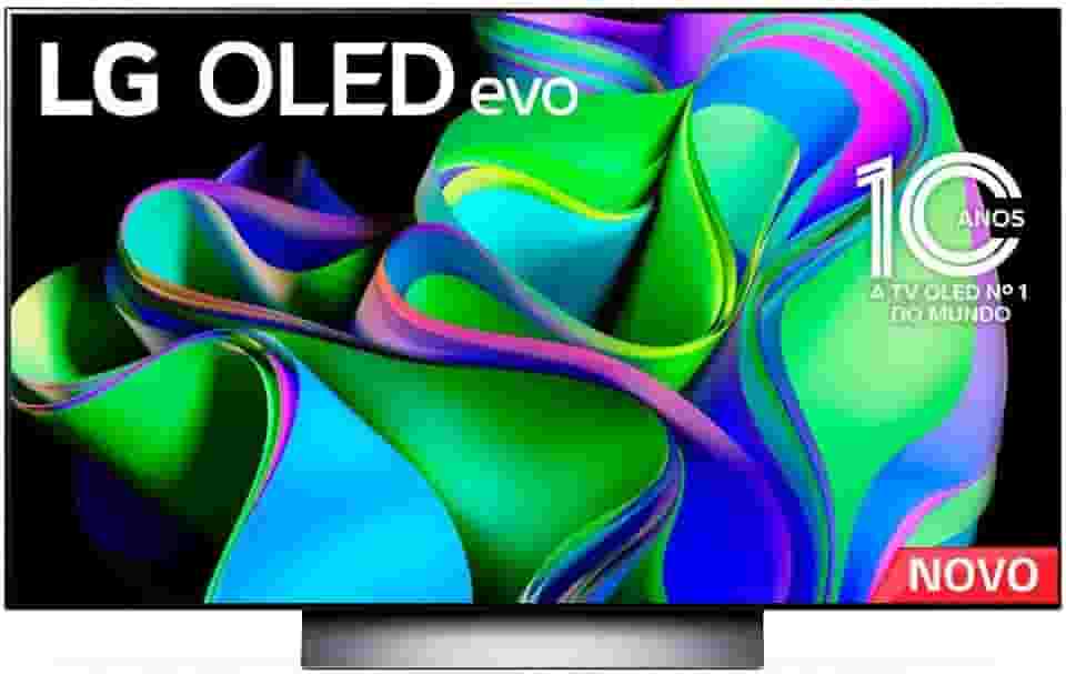 Smart TV 55' 4K LG OLED55C3PSA evo 120Hz G-Sync FreeSync Bluetooth ThinQ AI Alexa Google 4HDMI