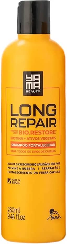 Yamá Long Repair - Shampoo Fortalecedor Biotina 280ml
