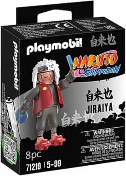 SUNNY, Playmobil, Jiraiya, Naruto, Boneco e Acessórios - 8 Peças