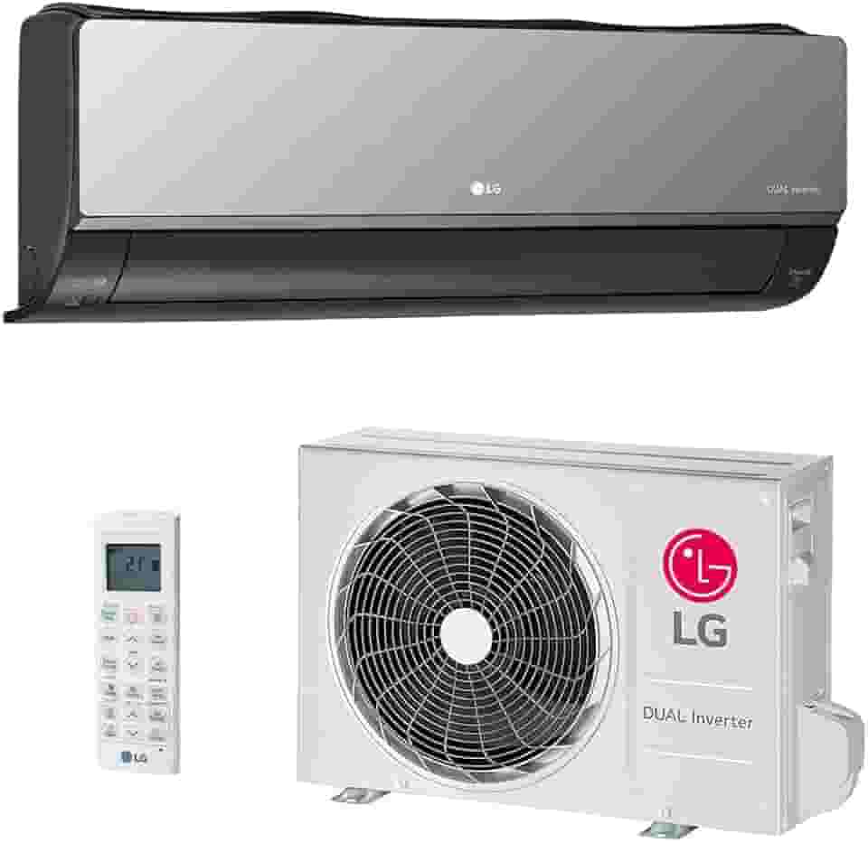 Ar Condicionado Split Hw Lg Dual Inverter Artcool Voice R-32 +ai 22000 Btus Frio Cinza 220v