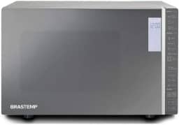 Micro-ondas Brastemp 32 Litros cor Inox Espelhado com Grill e Painel Integrado - BMG45AR 110V