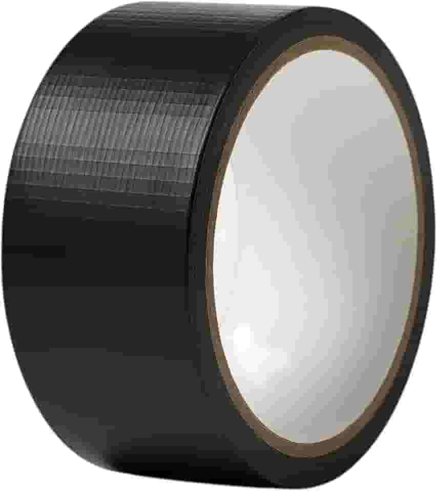 Fita Adesiva Multiuso Silver Tape 4,8cm x 50m Alta Fixação (Preto)