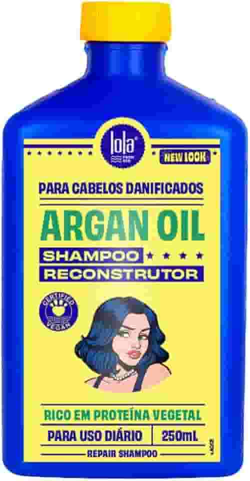 Argan Shampoo Reconstrutor 250ml , Lola Cosmetics
