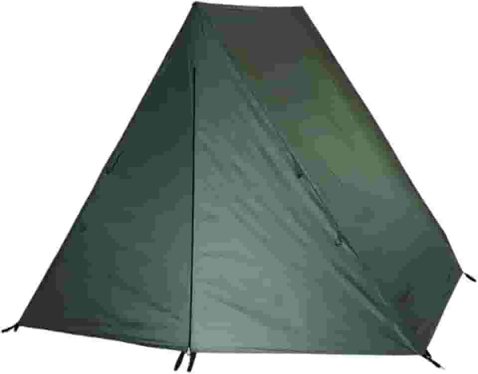 Barraca de Camping Canadense 5, Verde, Estrutura em Aço e Poliéster, Para 5 Pessoas