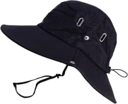 Chapéu Bucket Pescador Redondo Cata Ovo Proteção Solar Conforto Leve Seca Rápido Aba Larga