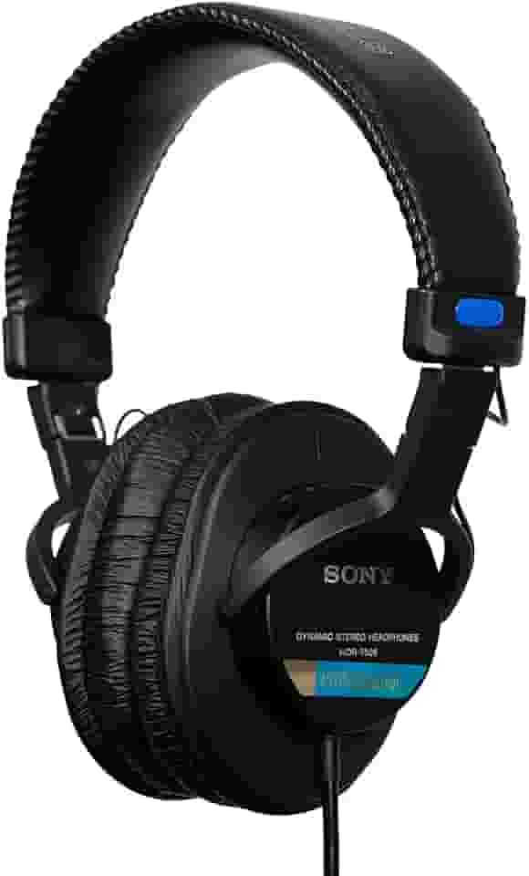 Sony Fone de ouvido MDR-7506 com fio, preto