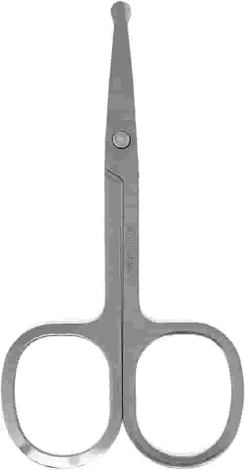 Tesoura Com Ponta De Segurança Arredondada de Aço Inox Para Unha De Bebes e Adultos Tesoura Para Detalhes