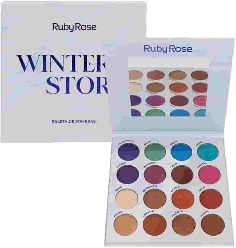 PALETA DE SOMBRAS WINTER STORM HBF540 RUBYROSE