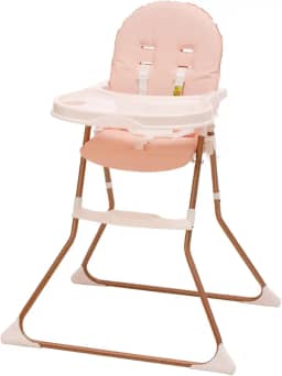 Galzerano, Cadeira de Bebê para Alimentação até 23 Kg Alta Nick Rose