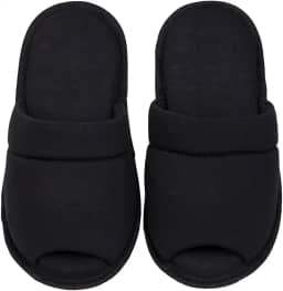 Chinelo Pantufa Masculina Aberta Em Meia Malha