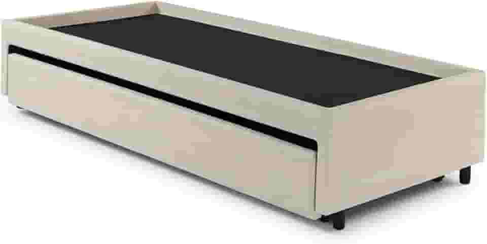 Bicama Box para Dois Colchões Solteiro Courino Areia