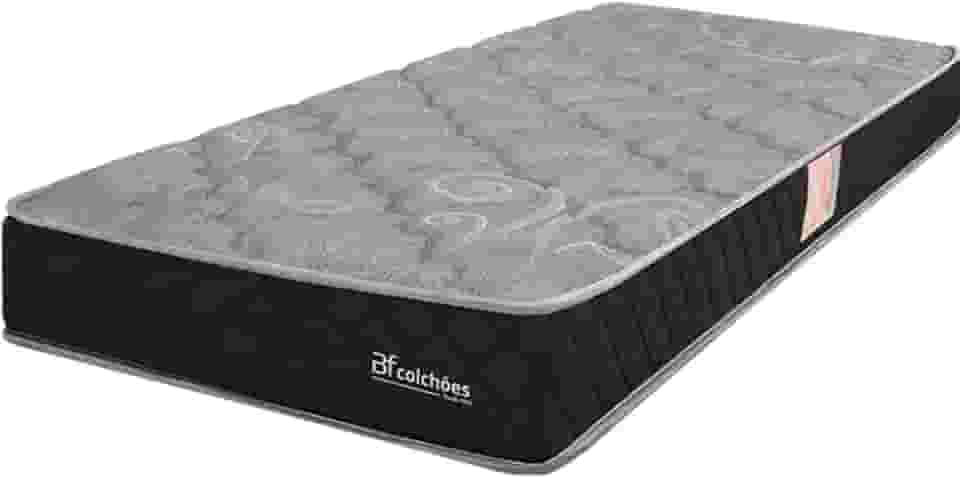 Colchão Solteirão Espuma D45 Extra Firme Certificada 97x203x17cm - BF Colchões