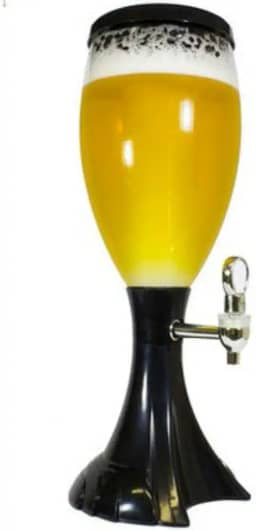 Torre de Chopp 2,5 Litros com Iluminação de Led Colorido GT14040-B - Lorben