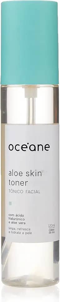 Tônico Facial com Aloe Vera - Aloe Skin Toner 120ml