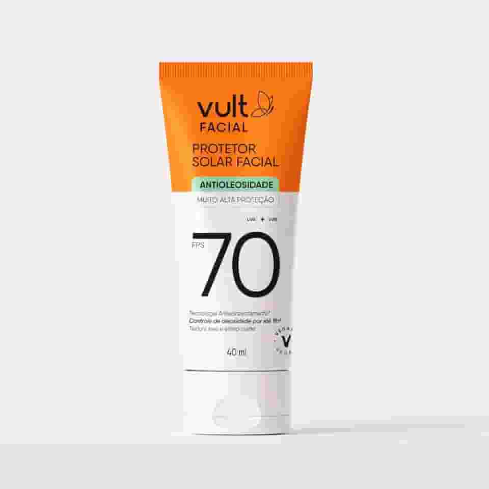 VULT PROTETOR SOLAR FACIAL FPS 70 40ml