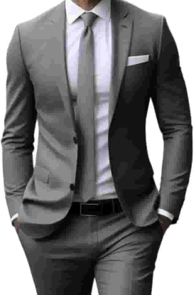 Terno Slim Masculino Corte Italiano Executivo - Calça e Blazer