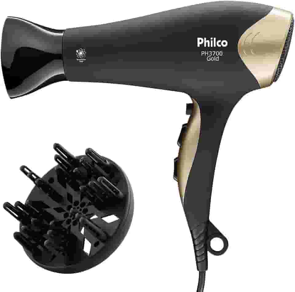 Secador de Cabelos Philco PH3700 Gold Tourmaline 220V