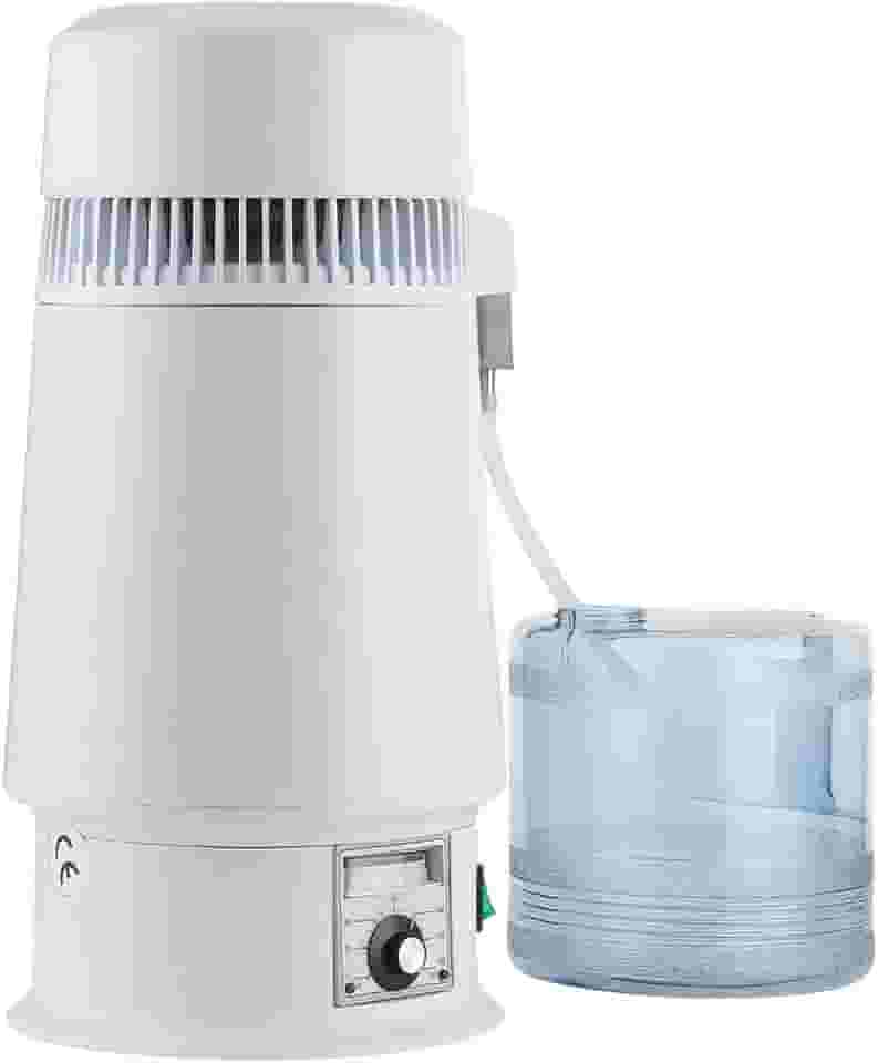 Garosa Destilador de Água 4L, Destilador Doméstico de Água Pura, Aço Inoxidável, US-110V
