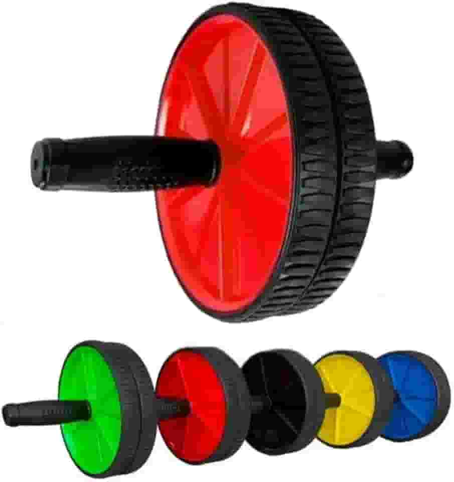 Roda para Exercício Abdominal Lombar Fitness – Tonifique Abdômen, Fortaleça Lombar, com Apoio e Rodas Estáveis