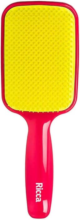 Ricca Escova Raquete Flex Pink