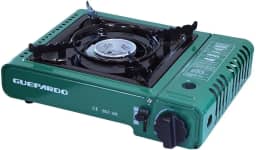 Guepardo, Fogareiro Horizontal New Duppio Acompanha Maleta Para Transporte Com Acendimento Automático e Regulador de Intensidade da chama, Economico e Versátil