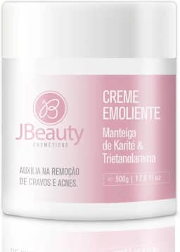 Creme Emoliente de Cravos e Acnes Jbeauty 500g para Limpeza de Pele