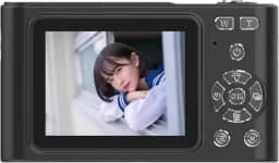 Câmera Digital Multifuncional H15 Card Camera 1080P Alta Resolução 16X Tela HD IPS de 2 4 polegadas Foto Vídeo