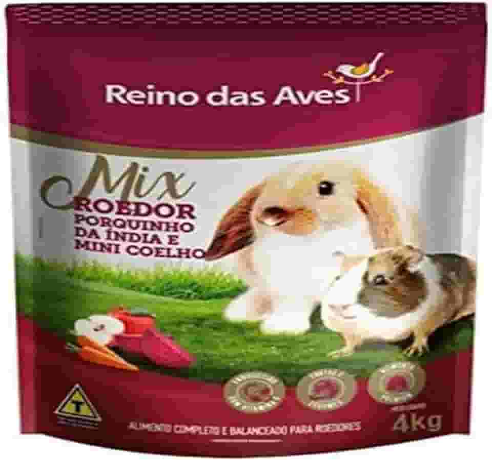 Ração Gold Mix Porquinho Da Índia e Mini Coelho 4kg R.D.A