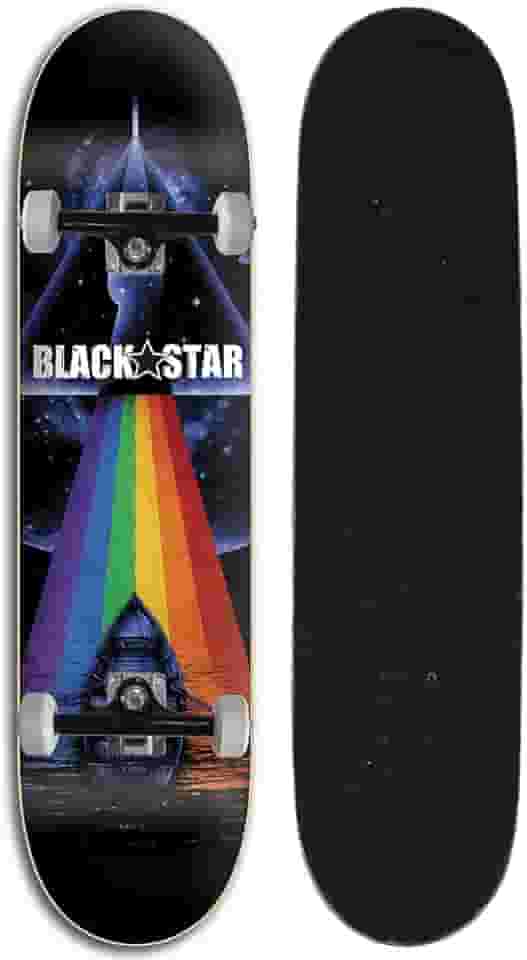 Skate semi profissional Completo Black Star - Zepplin