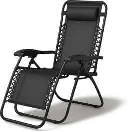 Bogu Store - Espreguiçadeira Cadeira Dobrável Reclinável Dobrável 21 Posições Aço Textilene Para Praia Piscina 120 kg
