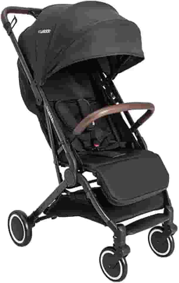 Carrinho De Bebê Sprint Ii Travel Berço Passeio Preto Kiddo