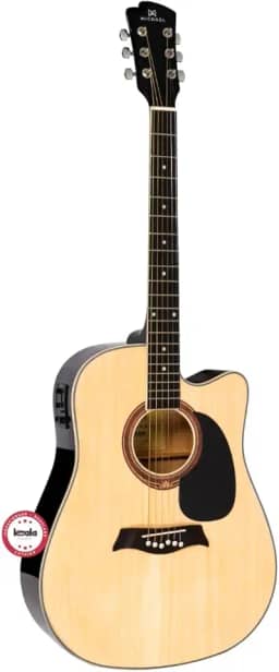 VIOLÃO ELÉTRICO MICHAEL FOLK VMF361 NA