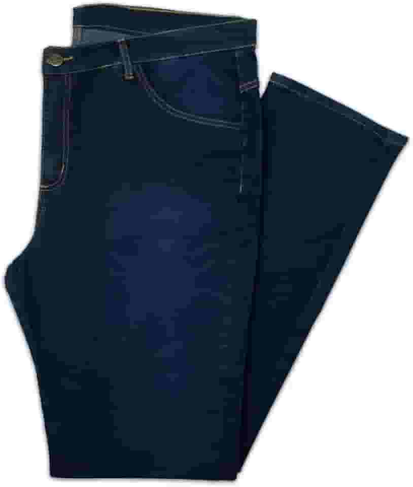 Calça Jeans Plus Size Masculina Tradicional Almix