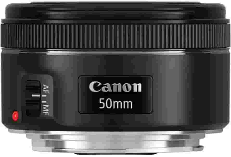 Lente EF 50mm f/1.8 STM, Canon, Preto