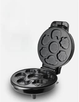 Mini Forno de Pizza para Waffles - Formato de Animais, Elétrico, 110V, Ideal para Crianças