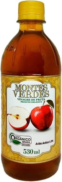 Vinagre Orgânico de Maçã 530ml - Montes Verdes