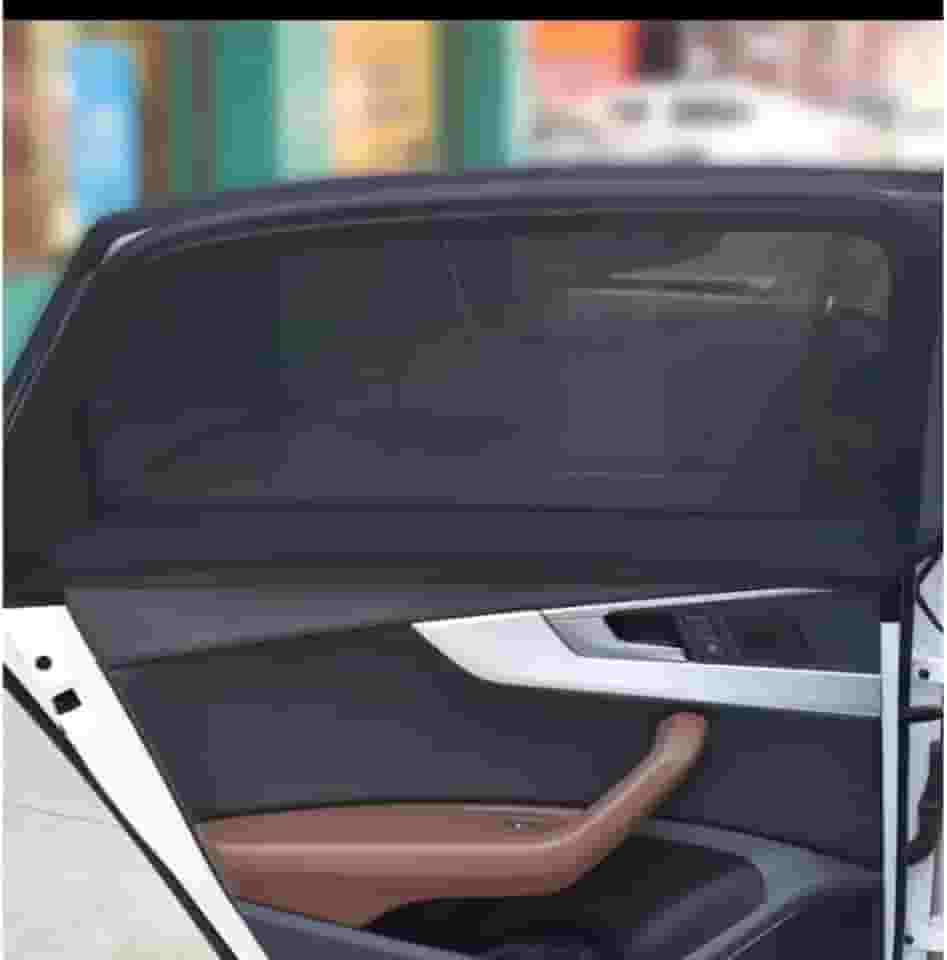 Kit 2 Capa Tela Mosquiteiro Cortina Proteção Solar Anti Vento Protetora Crianças Janelas Carro