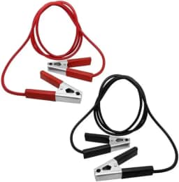 Cabo Para Recarregar Bateria Chupeta Carro 2,5 Metros 200A (Preto e Vermelho, 2,5 Metros- 200 AP)