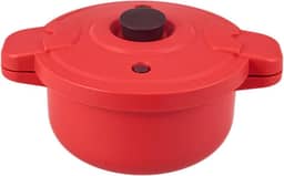 Panela de pressão para micro-ondas, panela para ensopado, alça anti-escaldante, tampa de fácil limpeza e trava, utensílios de cozinha multicooker