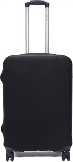 Capa Protetora para Mala de Bordo Viagem, 10kg Elástica, Resistente Anti-Risco Tamanho P Alt 47-50Cm Larg 32-35Cm Prof 20-23Cm (Preta)