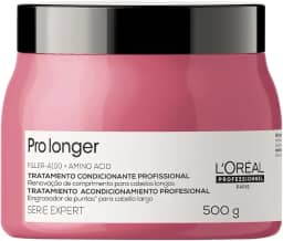 L'Oréal Professionnel Máscara de Tratamento Pro Longer, Reduz a Quebra e Aparência de Pontas Duplas, Adiciona Suavidade e Brilho, Para cabelos finos e com afinamento, 500g